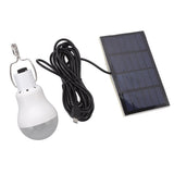 Portable Solar LED Light Bulb Rechargeable Solar Light Bulb for Outdoor Hiking Fishing Camping Tent - Side View