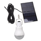 Portable Solar LED Light Bulb Rechargeable Solar Light Bulb for Outdoor Hiking Fishing Camping Tent - Top-Down View