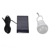 Portable Solar LED Light Bulb Rechargeable Solar Light Bulb for Outdoor Hiking Fishing Camping Tent