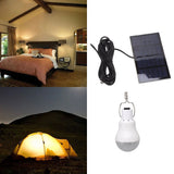 Portable Solar LED Light Bulb Rechargeable Solar Light Bulb for Outdoor Hiking Fishing Camping Tent - Extra Image