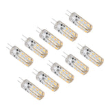 10pcs G4 LED Bulb 1.5W DC12V Warm White 3000K 110LM Bi Pin Light Bulbs LED for Cabinet Lighting Courtyard - Extra Image