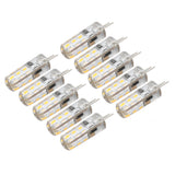 10 Pcs G4 LED Bulbs Bi Pin Base Silicone Warm White 3000K 1.5W AC220V 110LM Landscape Bulbs Replacement
