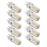 10 Pcs G4 LED Bulbs Bi Pin Base Silicone Warm White 3000K 1.5W AC220V 110LM Landscape Bulbs Replacement