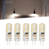 10pcs G4 LED Bulb Double Feet Base 1.5W AC110V 110LM Silicone Light Bulb for Landscape Lighting Courtyard Warm White 3000K - Extra Image