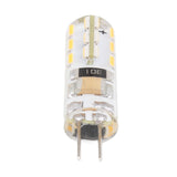 10pcs G4 LED Bulb Double Feet Base 1.5W AC110V 110LM Silicone Light Bulb for Landscape Lighting Courtyard Warm White 3000K