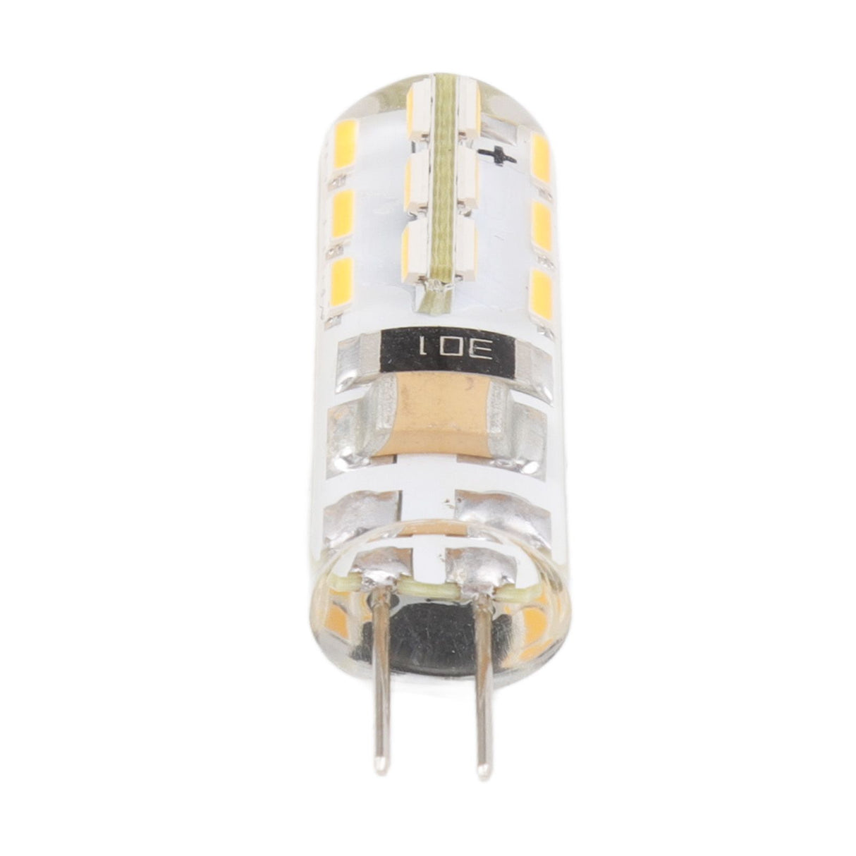 10pcs G4 LED Bulb Double Feet Base 1.5W AC110V 110LM Silicone Light Bulb for Landscape Lighting Courtyard White Light 6000K