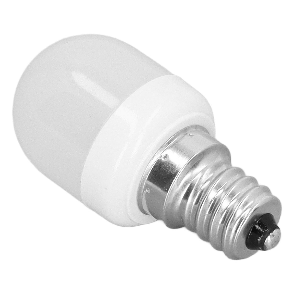 5Pcs Ceiling Light Bulbs 1.5W High Temp Resistant White 75 Luminous Flux E12 Base LED Bulbs for Office Bedroom Corridor Warm Light