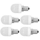 5pcs Light Bulbs E12 Thread Soft Light 1.5W 75LM LED Light Bulbs for Desk Lamp Ceiling Fan Lamp Wall Lamp AC220V Warm Light 6000K - Front View