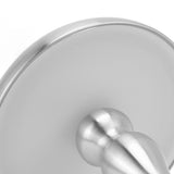 Table Lamp Rechargeable Mushroom Shape 3 Speed Color Temperature Touch Stepless Dimming Night Light for Home Silver