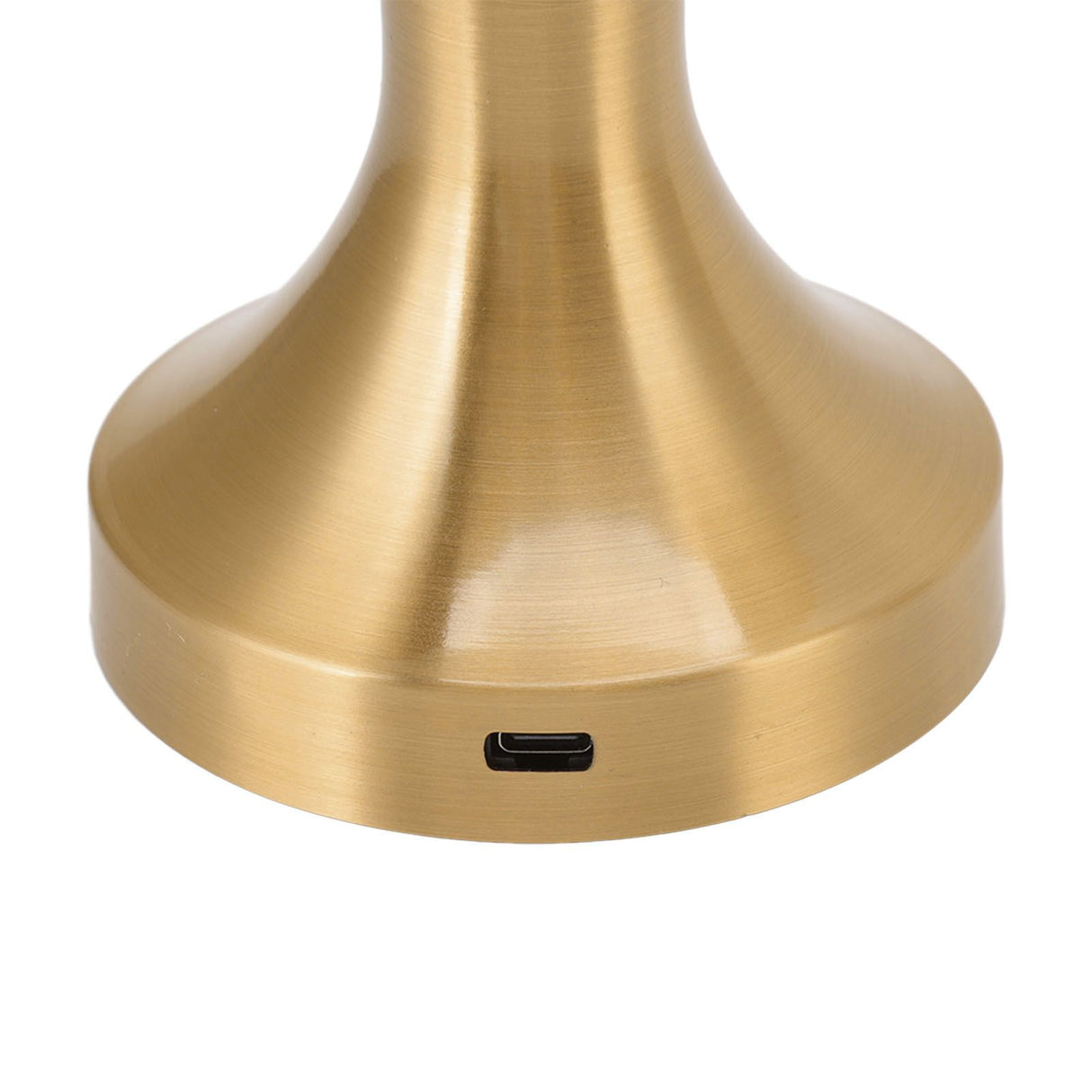 Portable LED Table Lamp Touch Sensor 3 Color Temperatures Rechargeable Battery Powered Bedside Night Lamp for Dining Room Gold