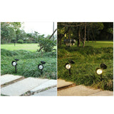 Outdoor Solar Spotlight LED Lamp Waterproof Garden Lamp Ground Lawn Light for Landscape White - Close-Up Angle