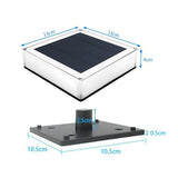 Solar LED Post Light High Brightness Waterproof Safe Stable Solar Post Lamp for Outdoor Courtyard Garden Three Color Temperature 3000K 4000K 6000K
