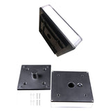 Solar LED Post Light High Brightness Waterproof Safe Stable Solar Post Lamp for Outdoor Courtyard Garden Three Color Temperature 3000K 4000K 6000K
