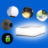 Solar LED Post Light High Brightness Waterproof Safe Stable Solar Post Lamp for Outdoor Courtyard Garden Three Color Temperature 3000K 4000K 6000K