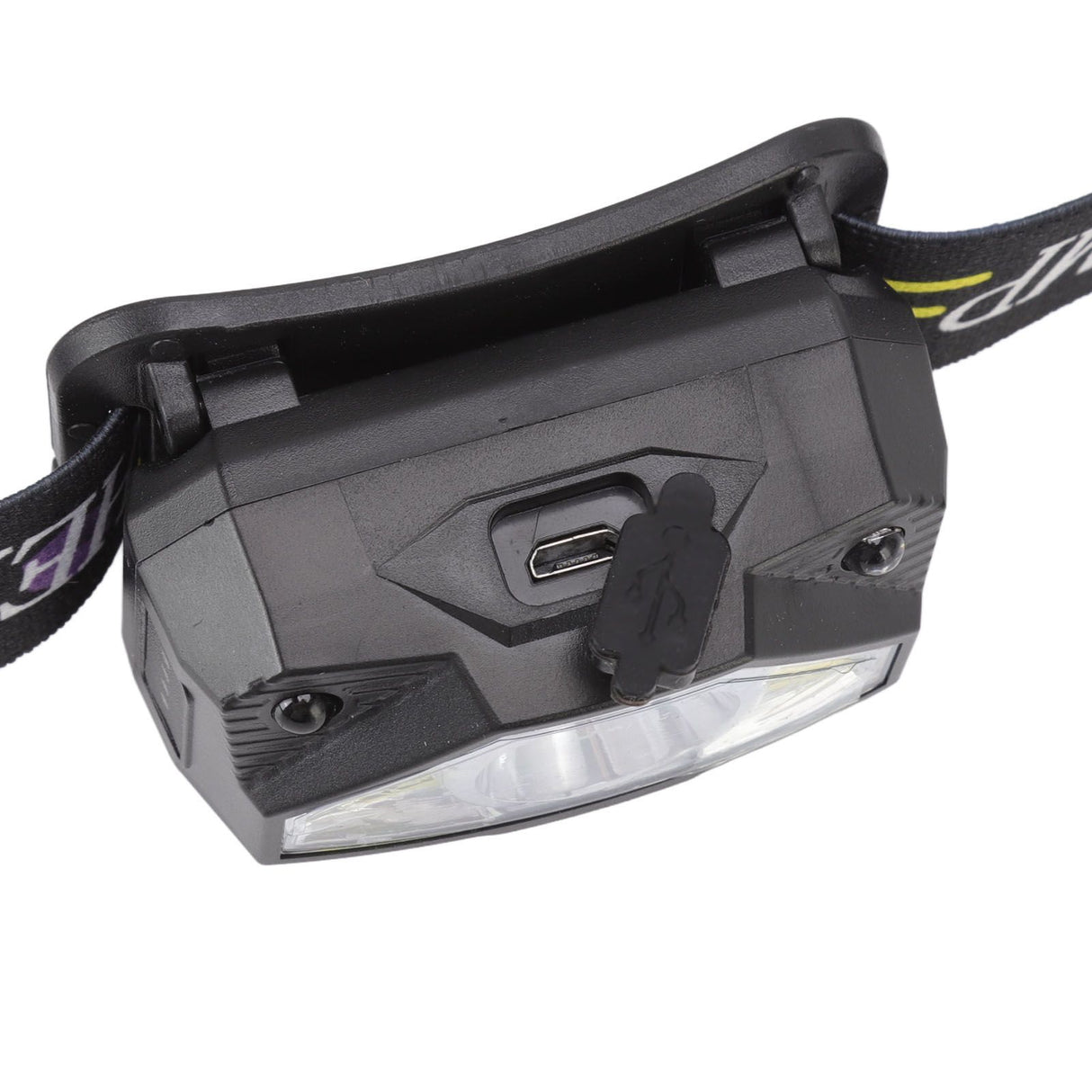 LED Outdoor Headlamp ABS Mini Multifunction USB Charging COB Sensor Head Flashlight