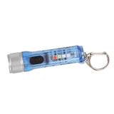 Keychain Flashlight Long Range Super Bright LED Flashlight USB Rechargeable Mini Flashlight for Outdoor M300 Non Fluorescent Blue