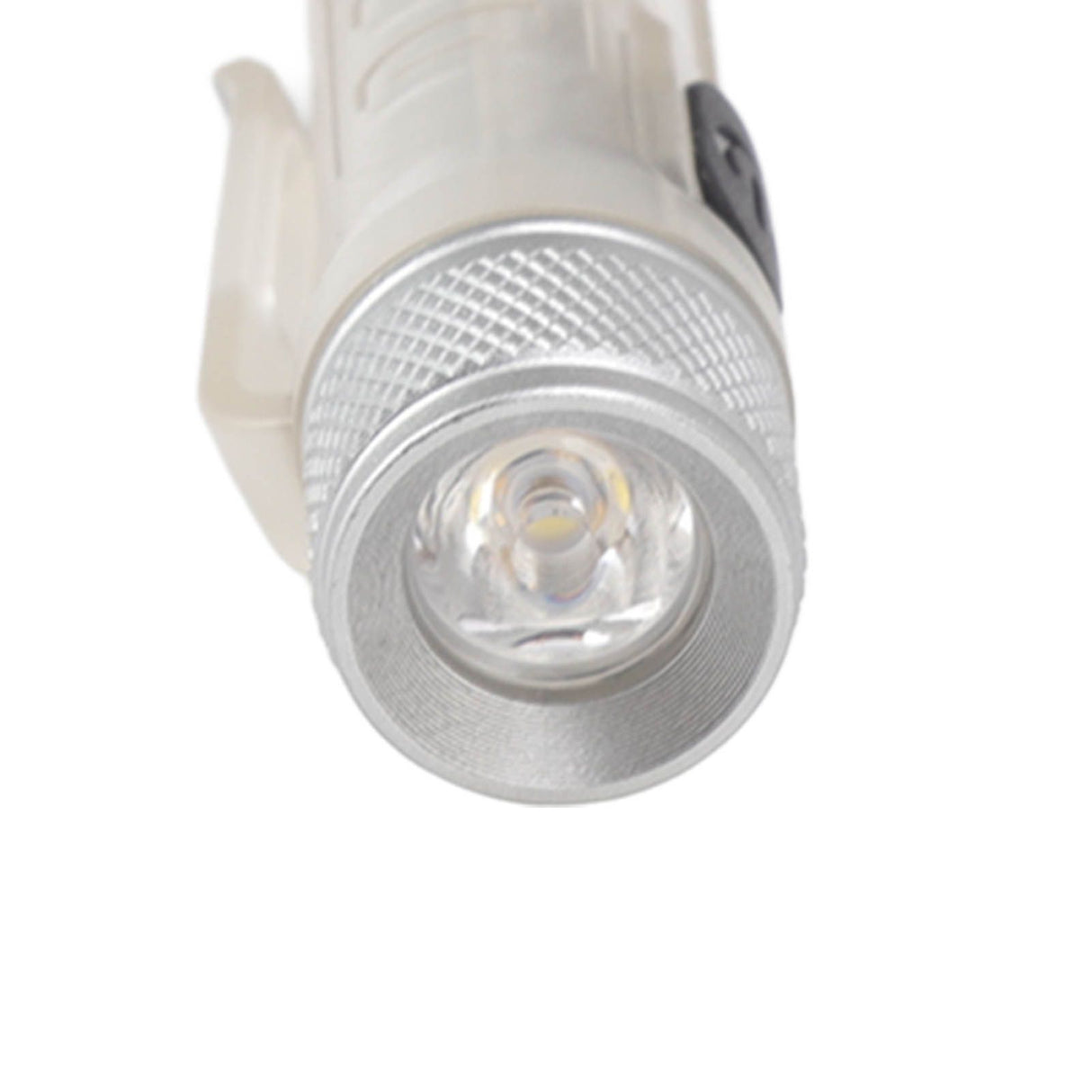 Strong Light Mini Keychain Flashlight Outdoor Portable Super Bright Multifunction LED Flashlight USB Rechargeable Fluorescent Model