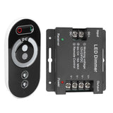 Wireless LED Dimmer RF Touch LED Light Controller Remote Dimming Controller DC 12V 24V for LED Strip Light - Front View