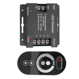 Wireless LED Dimmer RF Touch LED Light Controller Remote Dimming Controller DC 12V 24V for LED Strip Light - 45-Degree Angle