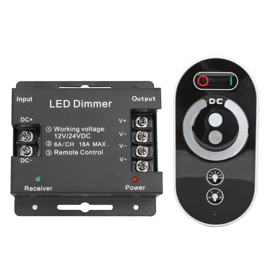 Wireless LED Dimmer RF Touch LED Light Controller Remote Dimming Controller DC 12V 24V for LED Strip Light