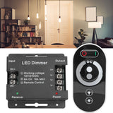 Wireless LED Dimmer RF Touch LED Light Controller Remote Dimming Controller DC 12V 24V for LED Strip Light