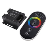 3 Way Dimmer Switch with Remote Control Constant Voltage PWM RGB LED Light Controller DC12V 24V