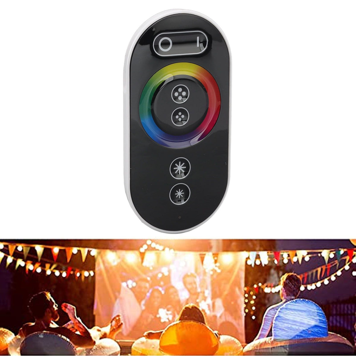 3 Way Dimmer Switch with Remote Control Constant Voltage PWM RGB LED Light Controller DC12V 24V
