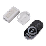 RF LED Remote Controller Wireless Intelligent Touch RGB Dimmer for LED Strip Light 18A DC12‑24V - Front View