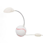LED Table Lamp Baseball Base Seashell Shape Light Head Soft Light Portable USB Mini Desk Lamp for Home School Office