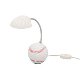 LED Table Lamp Baseball Base Seashell Shape Light Head Soft Light Portable USB Mini Desk Lamp for Home School Office