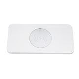 LED Wall Light USB Interface Wireless Charging LED Wall Lamp for Living Room Bedroom 85‑265V White Left - Extra Image