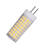 2Pcs LED Corn Bulb Natural Light Ceramic G8 102LED 10W Dimmable LED Corn Bulb for Hanging Lamps Suction Lamps AC100‑120V - Side View