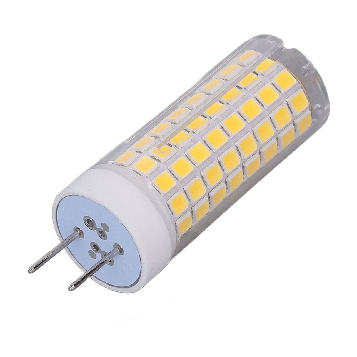 2Pcs LED Corn Bulb Natural Light Ceramic G8 102LED 10W Dimmable LED Corn Bulb for Hanging Lamps Suction Lamps AC100‑120V