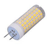 2Pcs LED Corn Bulb Natural Light Ceramic G8 102LED 10W Dimmable LED Corn Bulb for Hanging Lamps Suction Lamps AC100‑120V - Close-Up Angle