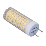 2Pcs LED Corn Bulb Natural Light Ceramic G8 102LED 10W Dimmable LED Corn Bulb for Hanging Lamps Suction Lamps AC100‑120V