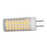 2Pcs LED Corn Bulb Natural Light Ceramic G8 102LED 10W Dimmable LED Corn Bulb for Hanging Lamps Suction Lamps AC100‑120V