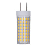 2Pcs LED Corn Bulb Natural Light Ceramic G8 102LED 10W Dimmable LED Corn Bulb for Hanging Lamps Suction Lamps AC100‑120V