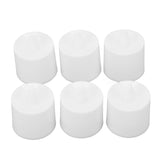 12Pcs LED Candle Light Cylindrical Shape Electronic Flameless LED Candle Lamp for Holiday Wedding Party