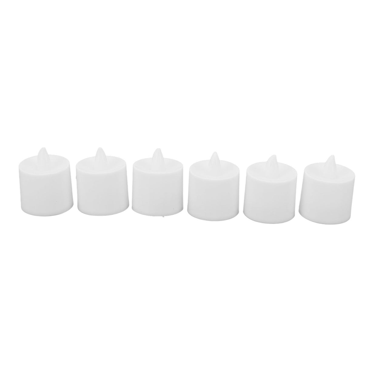 12Pcs LED Candle Light Cylindrical Shape Electronic Flameless LED Candle Lamp for Holiday Wedding Party