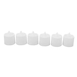 12Pcs LED Candle Light Cylindrical Shape Electronic Flameless LED Candle Lamp for Holiday Wedding Party
