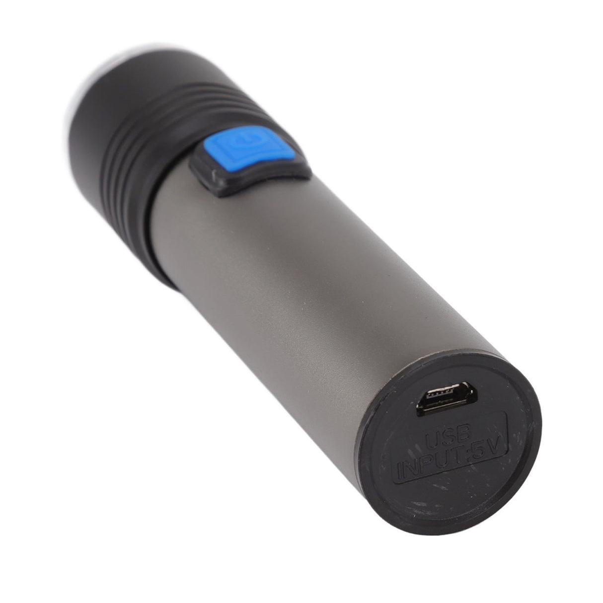 365nm UV Flashlight USB Rechargeable LED Mini Portable Handheld Torch Detector for Pet Urine Counterfeit Money Jade