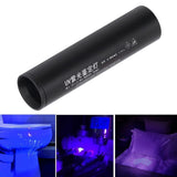 Ultraviolet Flashlight Rechargeable Mini 365nm Black Light Flashlight for Counterfeit Money Pet Urine Detection