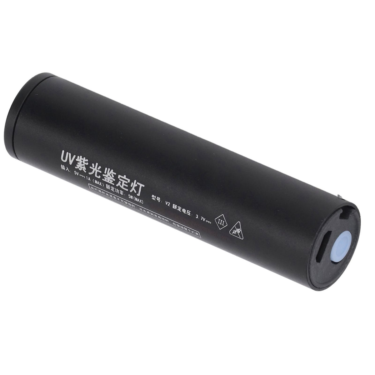 Ultraviolet Flashlight Rechargeable Mini 365nm Black Light Flashlight for Counterfeit Money Pet Urine Detection