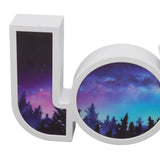 Love Letter Light LED USB and Battery Power Supply White Light Love Sign Decorations Light for Birthday Festival Forest - Extra Image