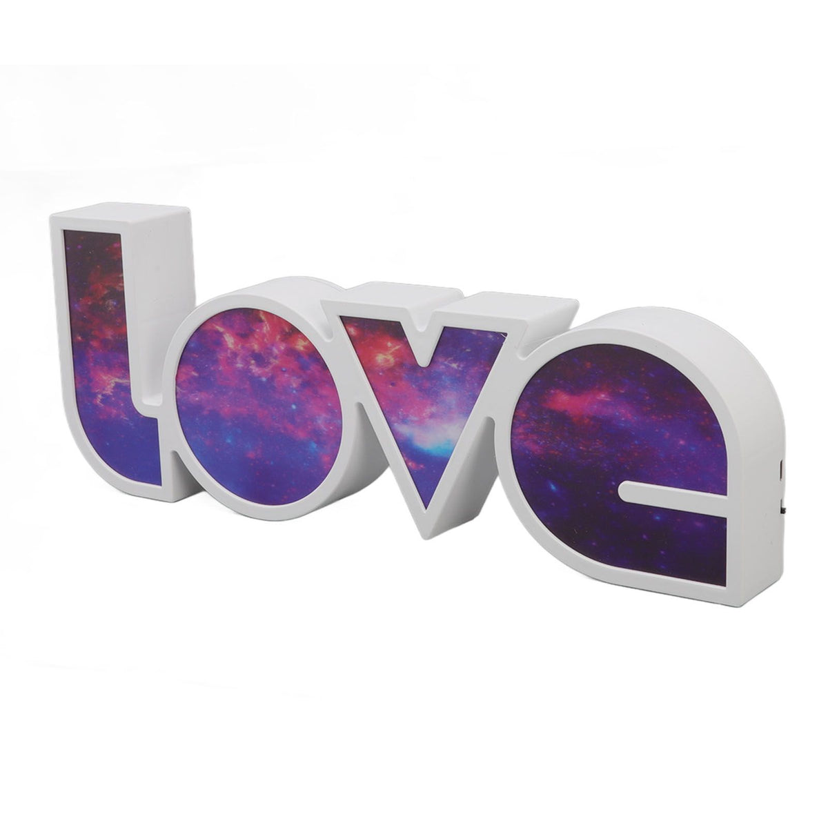 Love Letter Light LED USB and Battery Power Supply White Light Love Sign Decorations Light for Birthday Festival Milky Way