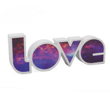 Love Letter Light LED USB and Battery Power Supply White Light Love Sign Decorations Light for Birthday Festival Milky Way - Close-Up Angle