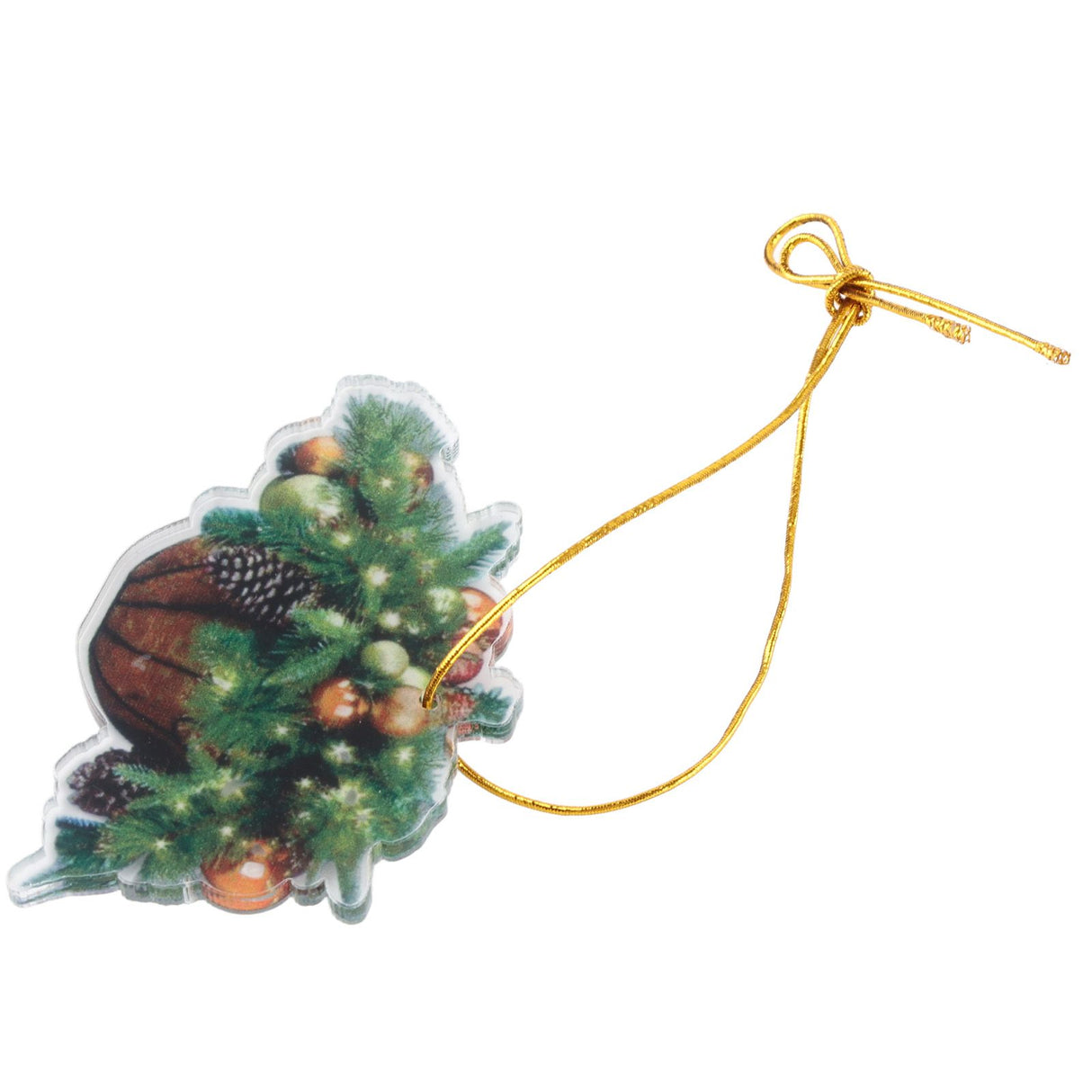 Christmas Acrylic Christmas Tree Pendant Decoration Basket