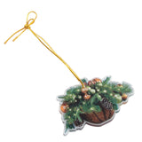Christmas Acrylic Christmas Tree Pendant Decoration Basket