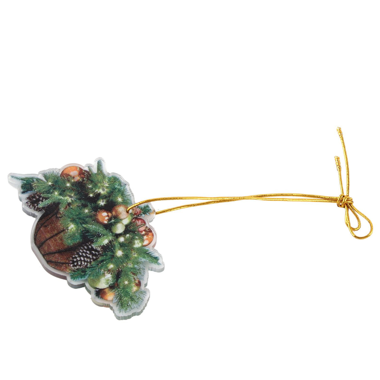 Christmas Acrylic Christmas Tree Pendant Decoration Basket