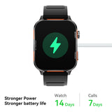 AI-WATCH2 Full Touch Screen Smart Fitness Watch for Men Women，black - Extra Image